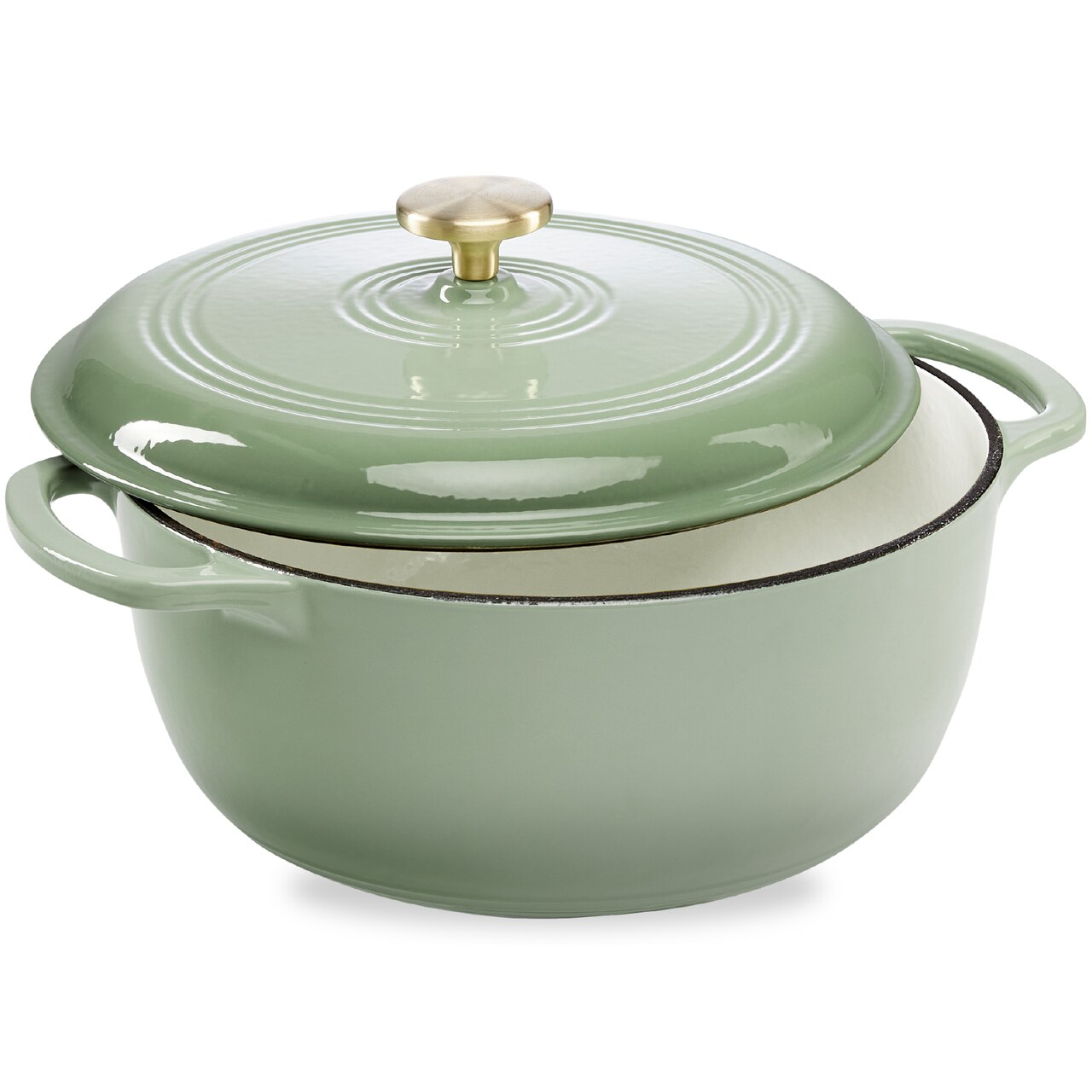 Best Choice Products 6 Quart Enamel Cast-Iron Dutch Oven, Heavy-Duty Cookware w/ Dual Handles, Lid